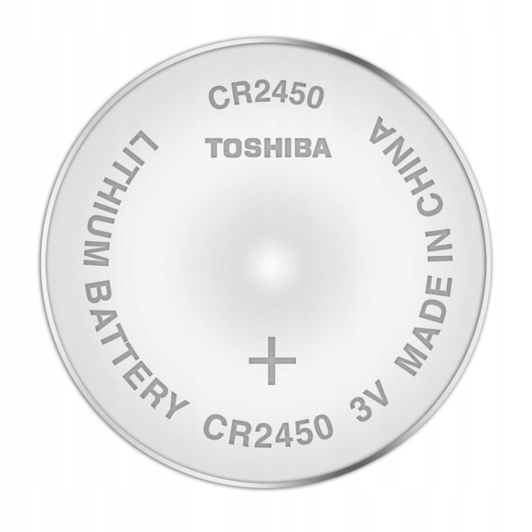Bateria litowa Toshiba CR2450 blister - zestaw 5 szt - 2