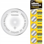 Bateria litowa Toshiba CR2450 blister - zestaw 5 szt - 1