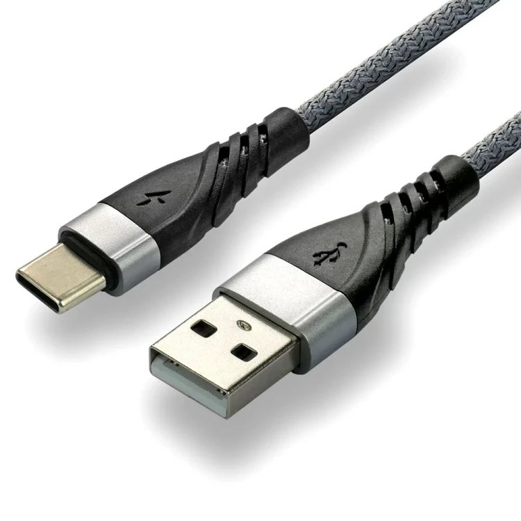 Kabel USB - USB-C 1 m do szybkiego ładowania - Everactive - 2