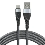 Kabel USB - USB-C 1 m do szybkiego ładowania - Everactive - 1