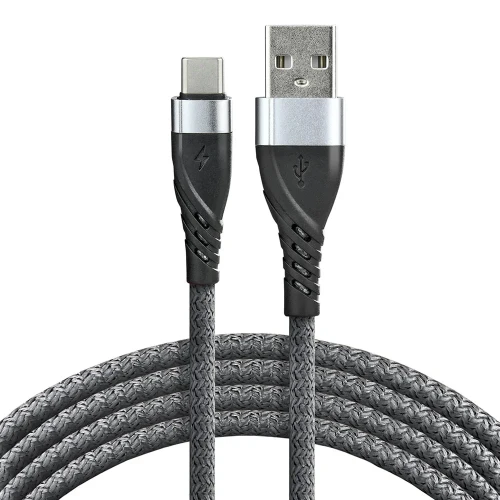 Kabel USB - USB-C 1 m do szybkiego ładowania - Everactive - 1