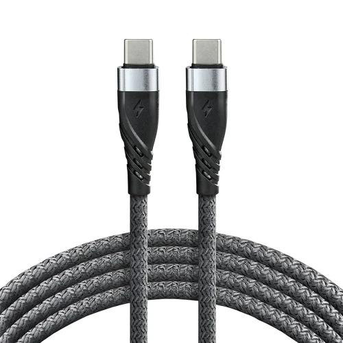 Kabel USB-C - USB-C 1 m do szybkiego ładowania - Everactive - 1