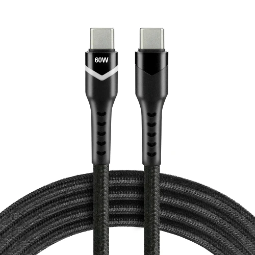 Kabel USB-C - USB-C 2 m do szybkiego ładowania - everActive - 2